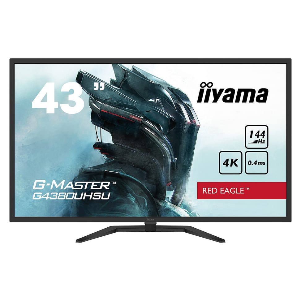 iiyama 42.5" LED - G-MASTER G4380UHSU-B1 Red Eagle — image 1