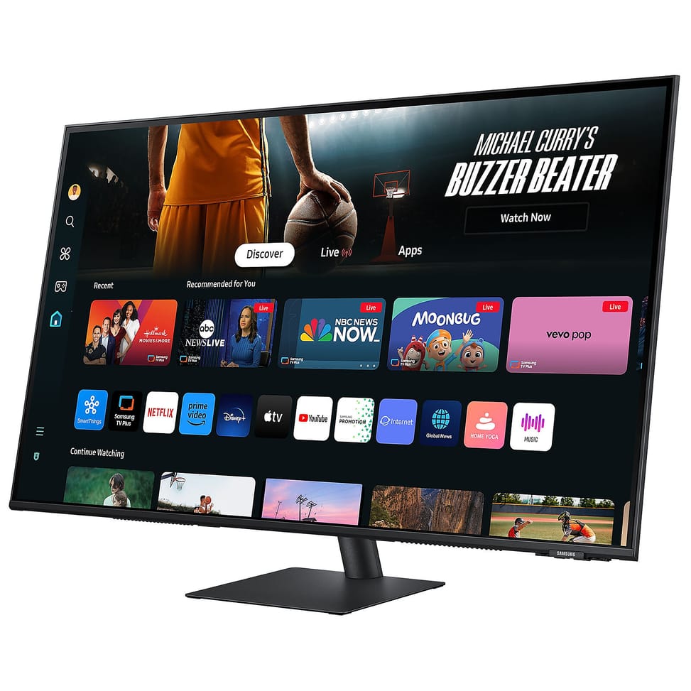 Samsung 43" LED - Smart Monitor M7 S43DM702UU — image 2