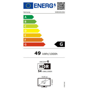 Samsung 49" OLED - Odyssey OLED G9 G91SD S49DG910SU
