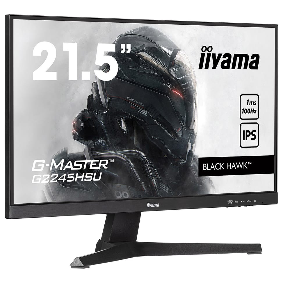 iiyama 21.5" LED - G-Master G2245HSU-B2 Black Hawk — image 2