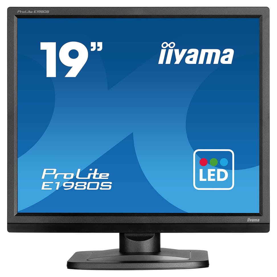 iiyama 19" LED - ProLite E1980S-B1 — image 1