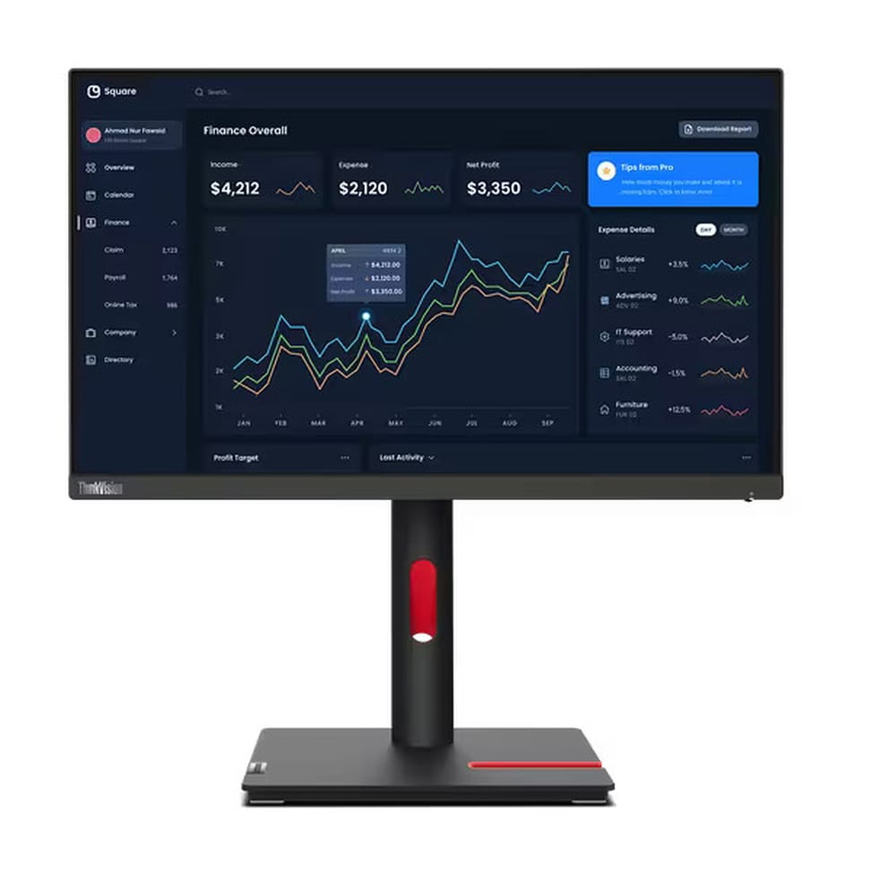 Lenovo 21.5" LED - ThinkVision T22i-30 — image 1