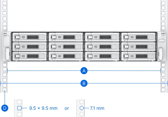 طقم قضبان انزلاقية Synology RKS-02 لـRackStation (RKS-02) — صورة 3