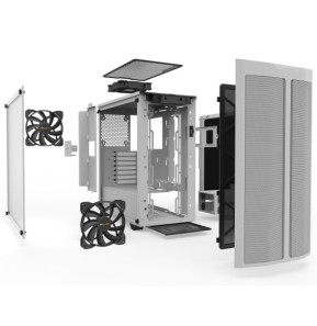 be quiet! Pure Base 500DX (Blanc)