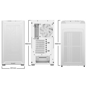 be quiet! Pure Base 501 Airflow - Blanc