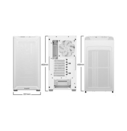 be quiet! Pure Base 501 Airflow Window - Blanc