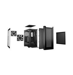 be quiet! Pure Base 501 Airflow Window - Noir