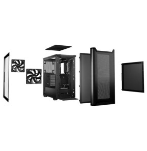 be quiet! Pure Base 501 Airflow Window - Noir