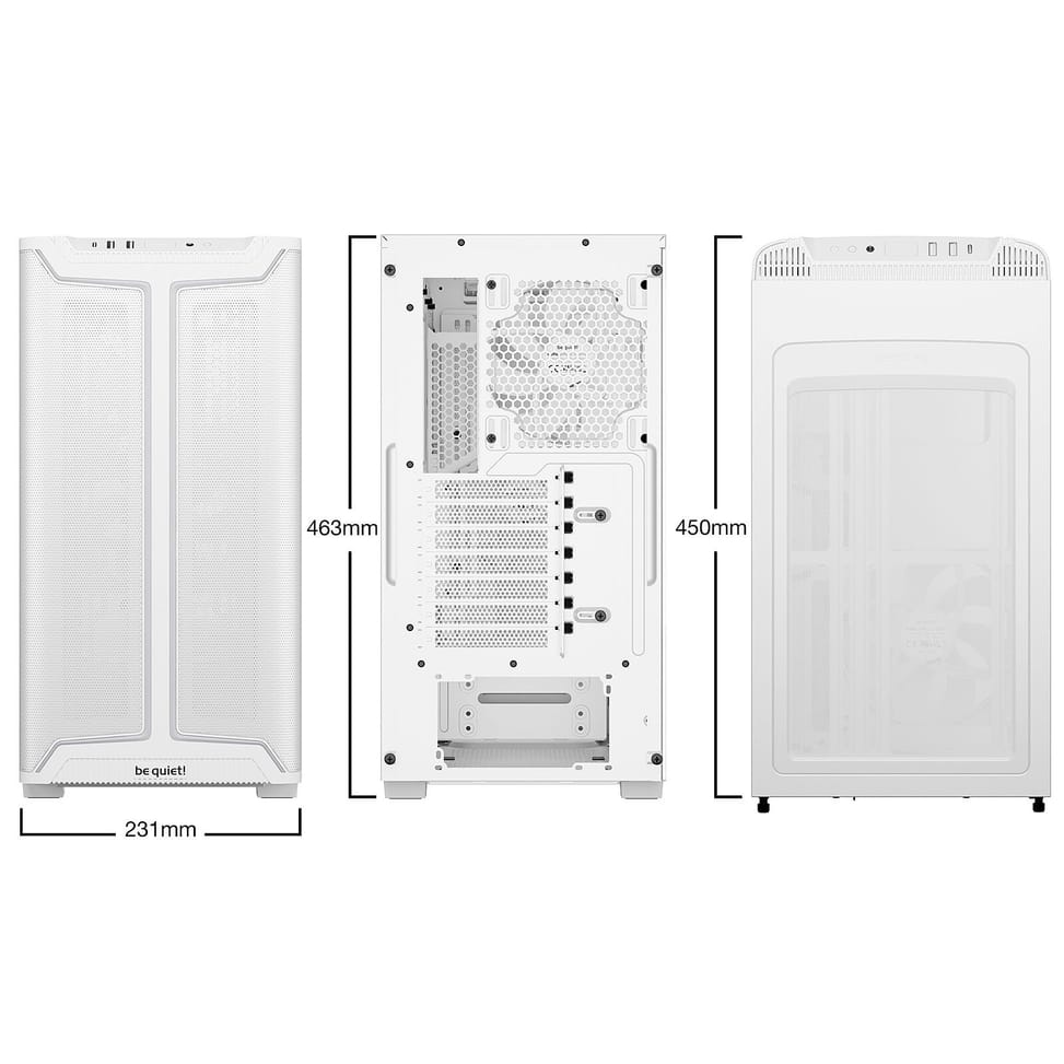 be quiet! Pure Base 501 DX (Blanc) — image 5