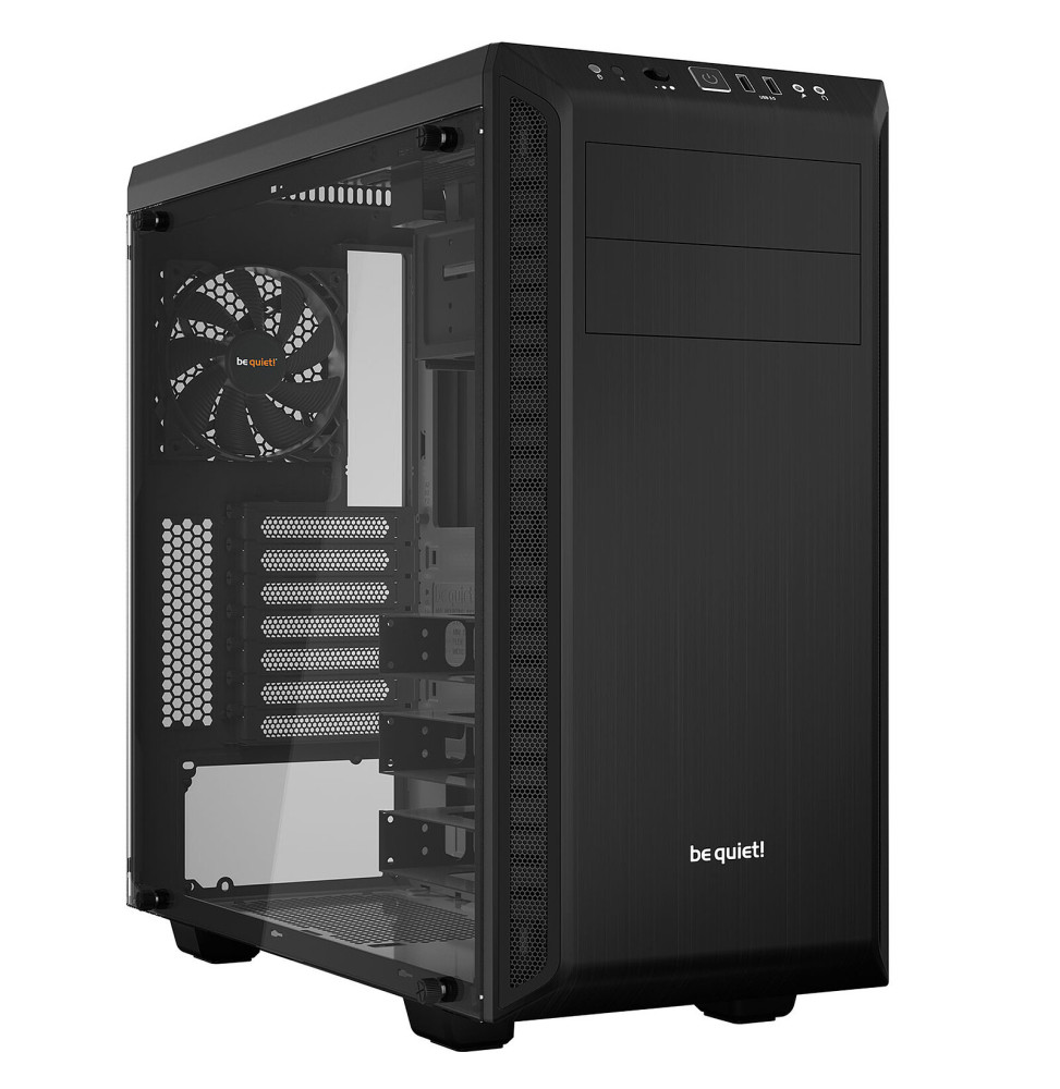 be quiet! Pure Base 600 Window Noir
