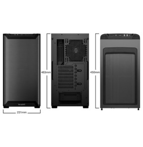 be quiet! Pure Base 501 Airflow - Noir