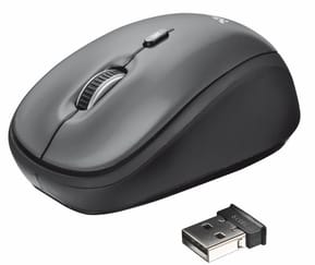 Mini Souris Sans Fil Trust Yvi Optique pour PC - Gris — image 2