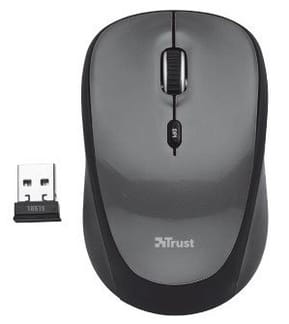 Mini Souris Sans Fil Trust Yvi Optique pour PC - Gris — image 3
