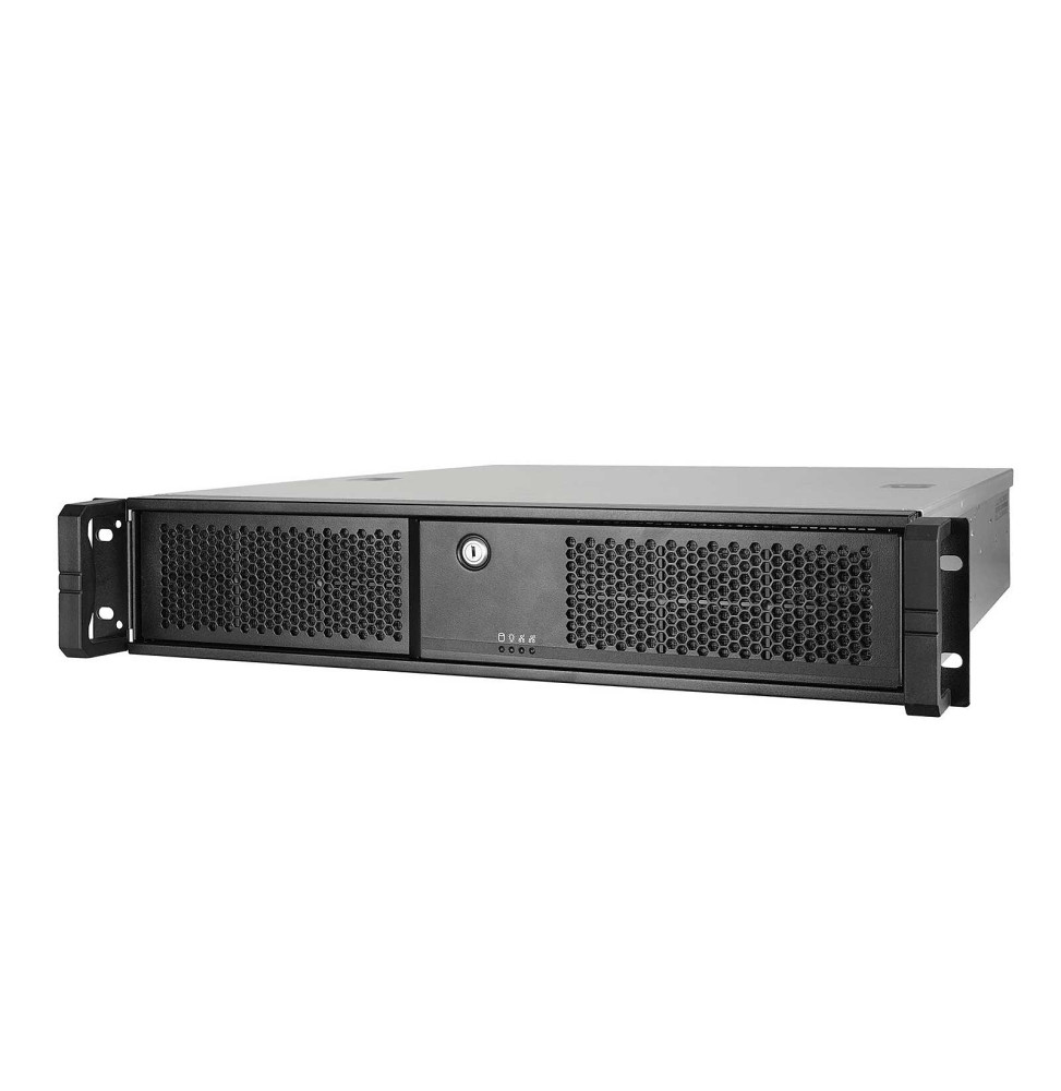 Chieftec Boîtier 19" rackable 2U profondeur 457 mm