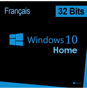 Microsoft Windows 10 Home 64 bits (français) DSP OEI - Licence OEM (DVD)