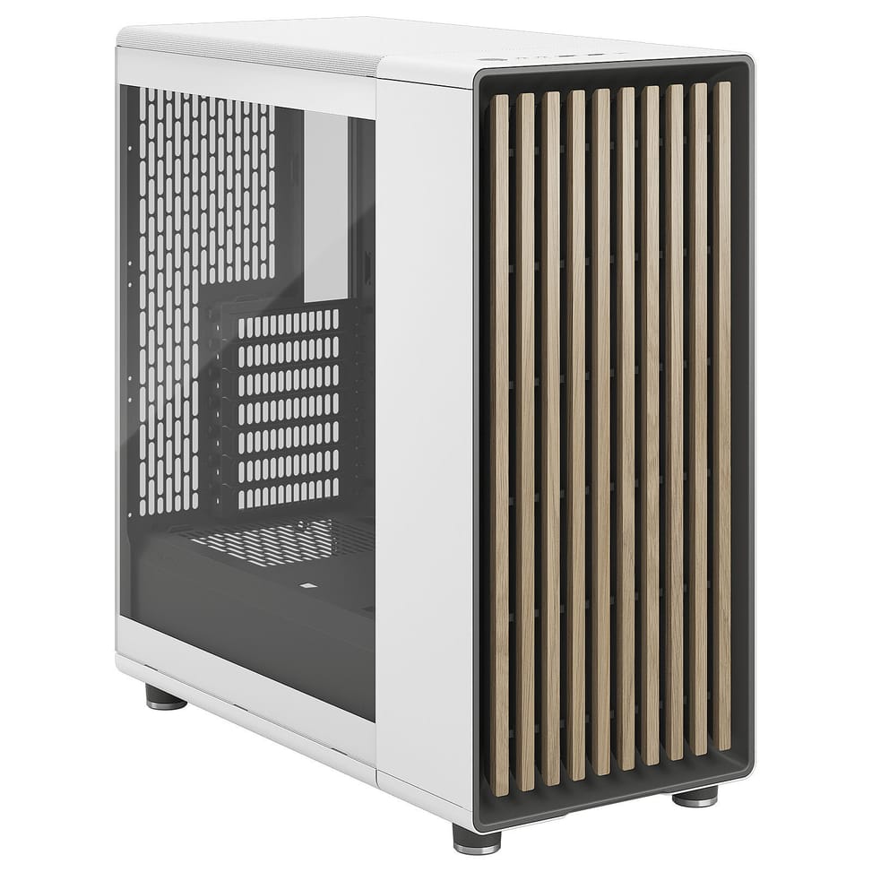 Fractal Design North Chalk White TG Clear — image 1
