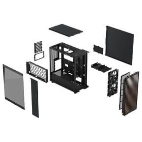 Fractal Design North Charcoal Black TG Dark — image 5