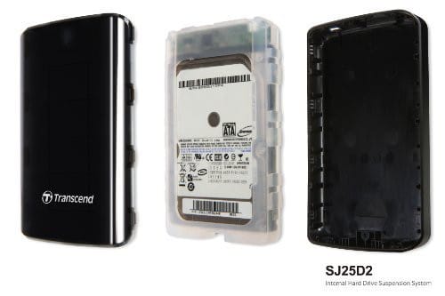 Disque dur externe Transcend StoreJet 25D2 (USB 2.0) - 2,5" - 1 TB