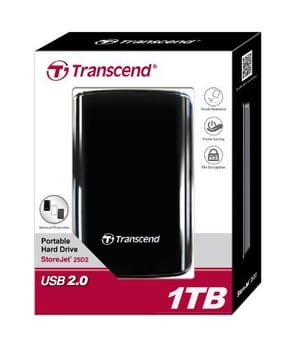 Disque dur externe Transcend StoreJet 25D2 (USB 2.0) - 2,5" - 1 TB — image 4