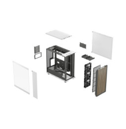Fractal Design North XL TG Chalk Clear