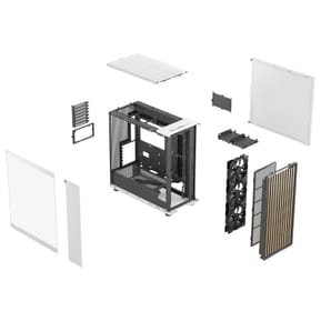 Fractal Design North XL TG Chalk Clear — image 5