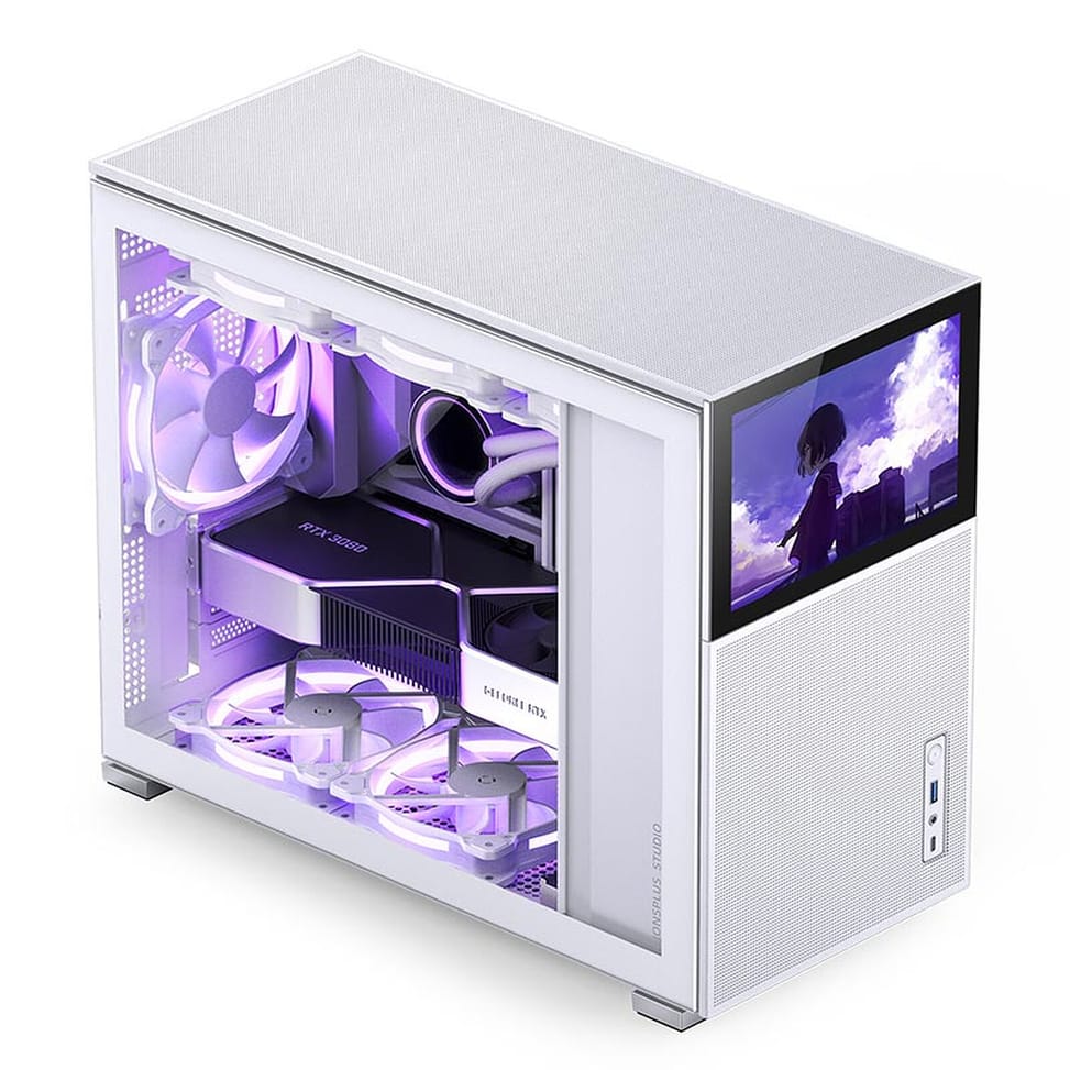 Jonsbo D31 MESH Screen Blanc — image 5