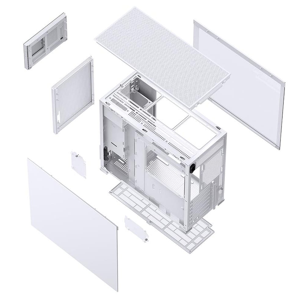 Jonsbo D41 MESH Screen Blanc — image 4