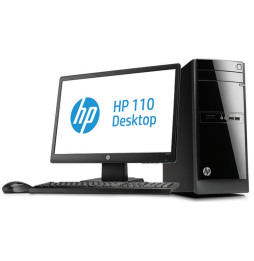 Ordinateur de bureau HP Pavilion 500 Desktop PC 500-425nkm avec écran LED HP W2072a 20"