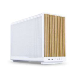 Lian Li A3-mATX (Blanc/Bois Clair)