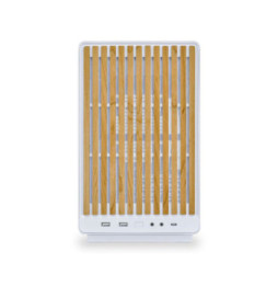 Lian Li A3-mATX (Blanc/Bois Clair)