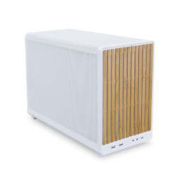 Lian Li A3-mATX (Blanc/Bois Clair)