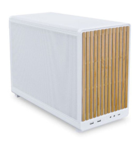 Lian Li A3-mATX (Blanc/Bois Clair)