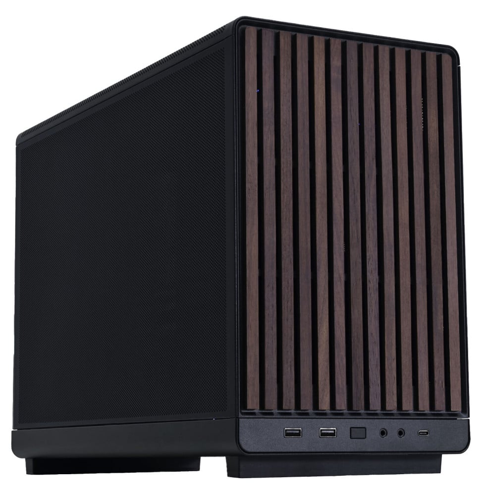 Lian Li A3-mATX (Noir/Bois Foncé)