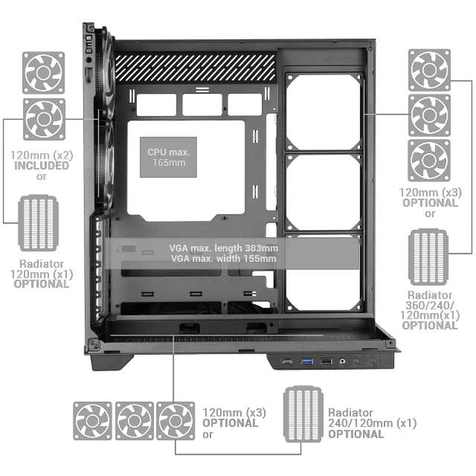 Mars Gaming MC-3GF (Noir) — image 2