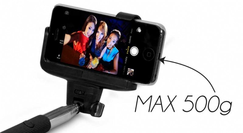 Port Designs Bluetooth HELSINKI Universal Selfie pod - jusqu'à 1 mètre de longueur