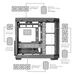 Mars Gaming MC-3TCORE (Blanc) — image 4