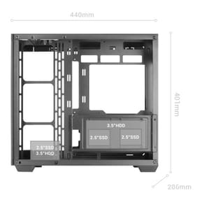 Mars Gaming MC-3TCORE (Blanc) — image 5