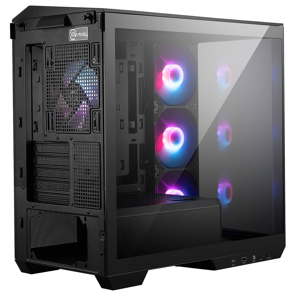 Boîtier PC Gaming MSI MAG PANO M100R PZ Noir (306-7G24R25-809) — image 5