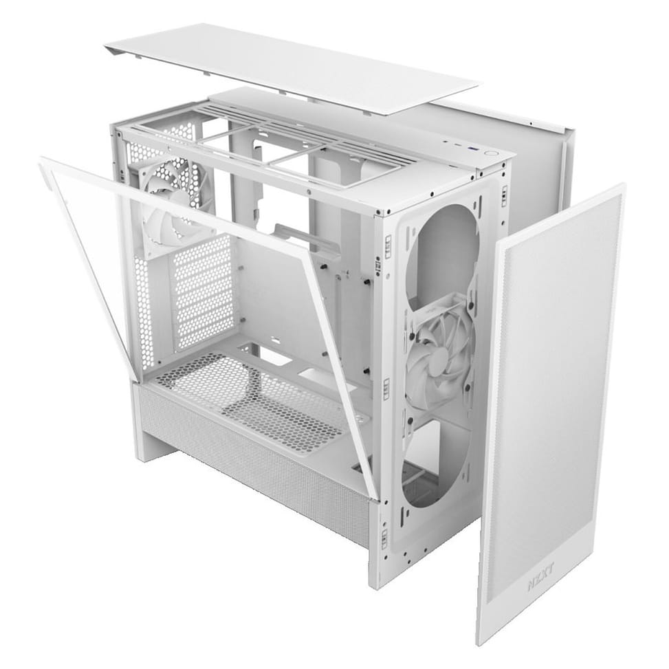 NZXT H5 Flow Blanc (2024) — image 5