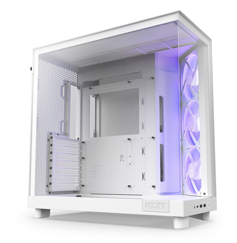NZXT H6 Flow RGB Blanc