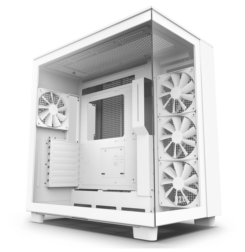 NZXT H9 Flow Blanc