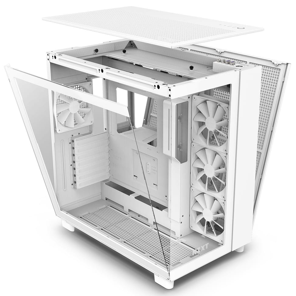NZXT H9 Flow Blanc — image 3
