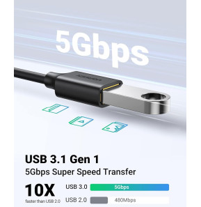 Câble Ugreen USB-C Male vers USB 3.0 A Female (30701)