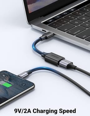 Câble Ugreen USB-C Male vers USB 3.0 A Female (30701) — image 3