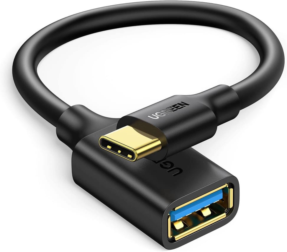 كابل Ugreen USB-C ذكر إلى USB 3.0 A أنثى (30701) — صورة 1