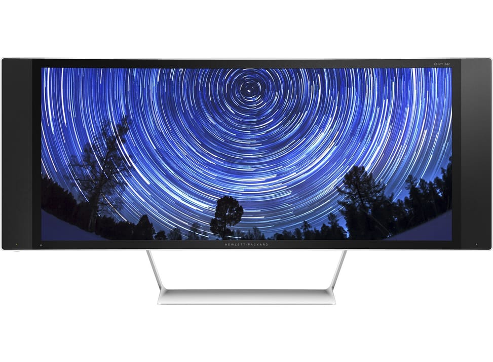 Ecran incurvé multimédia HP ENVY 34c de 86.36 cm (34 pouces) (K1U85AA)