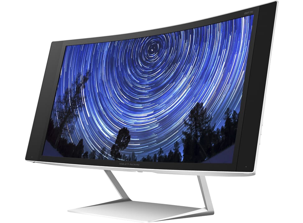 Ecran incurvé multimédia HP ENVY 34c de 86.36 cm (34 pouces) (K1U85AA)
