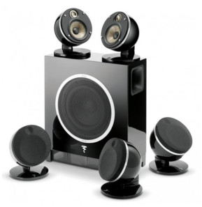Focal Dôme Flax Pack 5.1 Noir