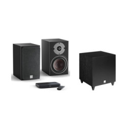 Dali Oberon 1 C Noir + Sound Hub Compact + SUB C-8 D Noir