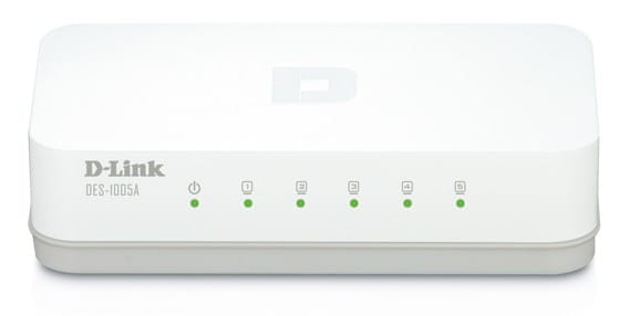 Switch Non Administrable D-Link 5-port 10/100Base-T (DES-1005A/E)